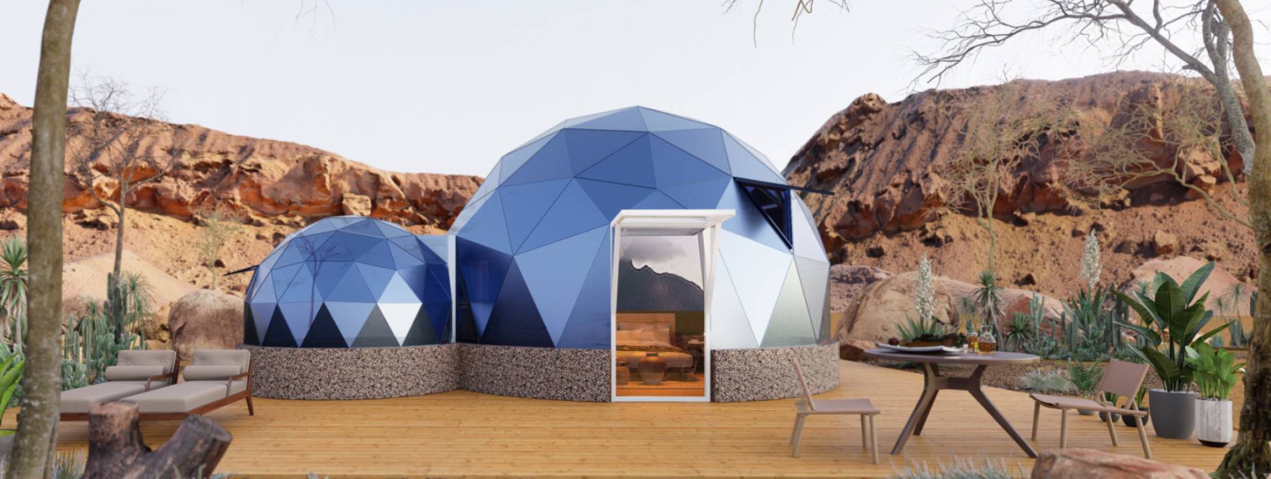 徽县球形智能光伏玻璃星空房